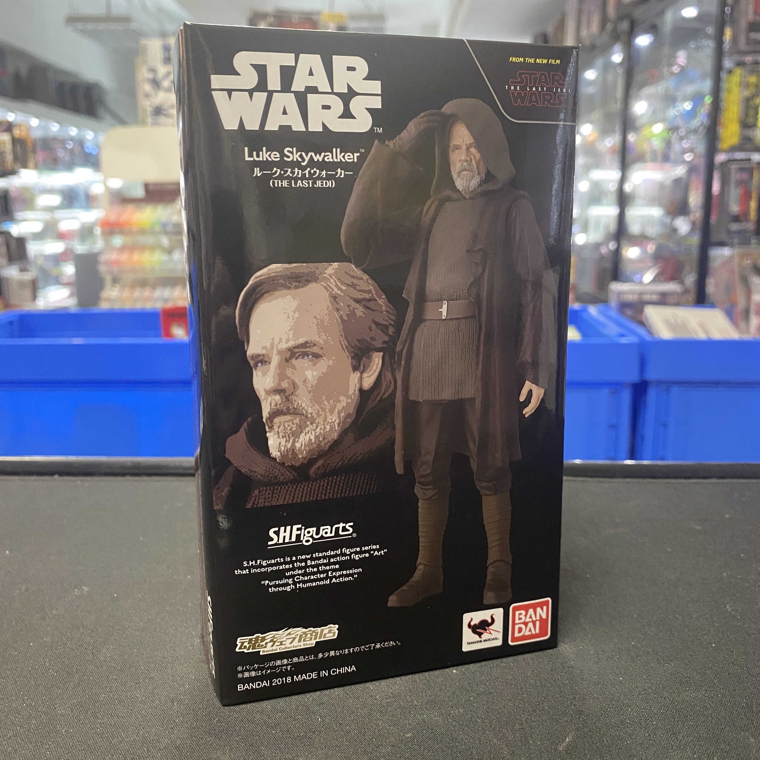 寄賣 SHF Starwar Luke skywalker Tfa