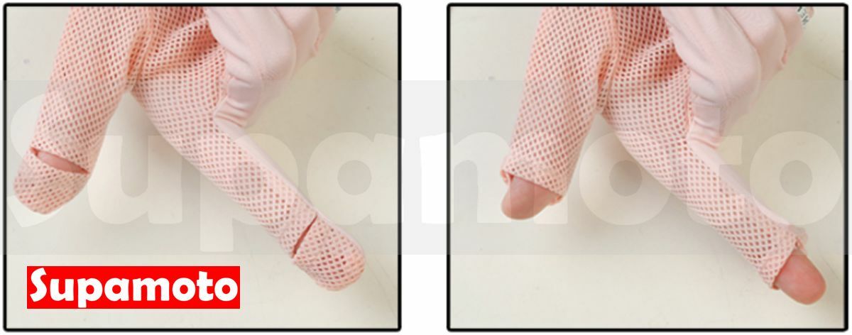 -Supamoto- 防曬 翻指 手套 透氣 薄款 觸控 冰絲 清涼 冰涼 涼感 抗UV 騎車 開車