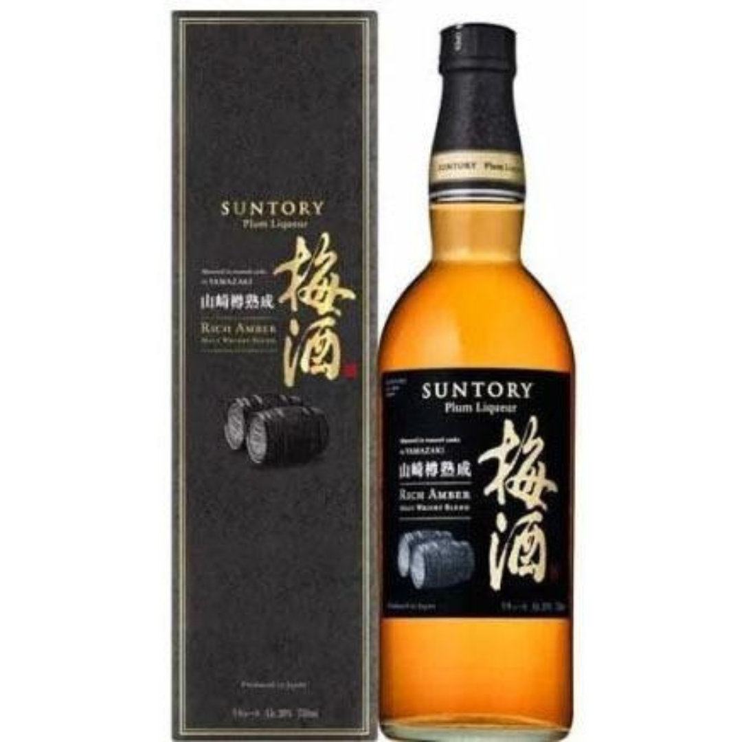 Suntory 三得利 - Whisky Blend Rich Amber 蒸餾所貯藏 焙煎樽熟成梅酒 限定版 750ml  (有盒) | 日本直送