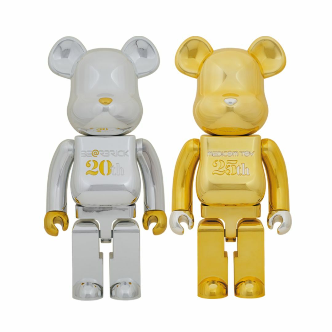 BE@RBRICK 25th Anniversary Model 1000％BE@RBRICK 20th An