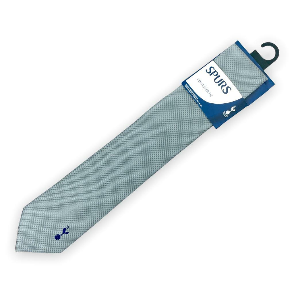 熱刺銀色藍會徽領帶