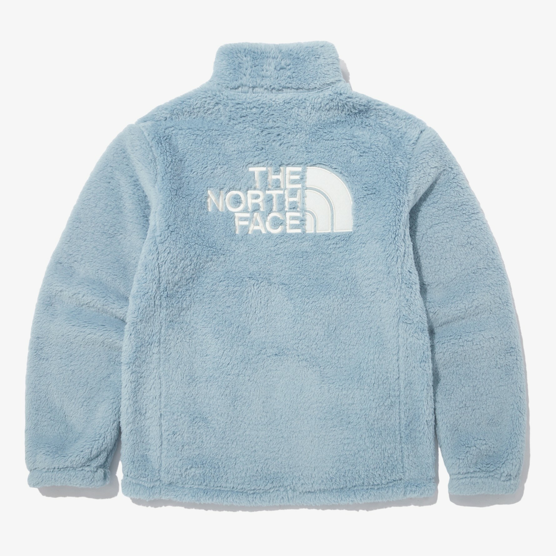 THE NORTH FACE 白標 COMFY FLEECE 絨毛 外套 藍 NJ4FN55N