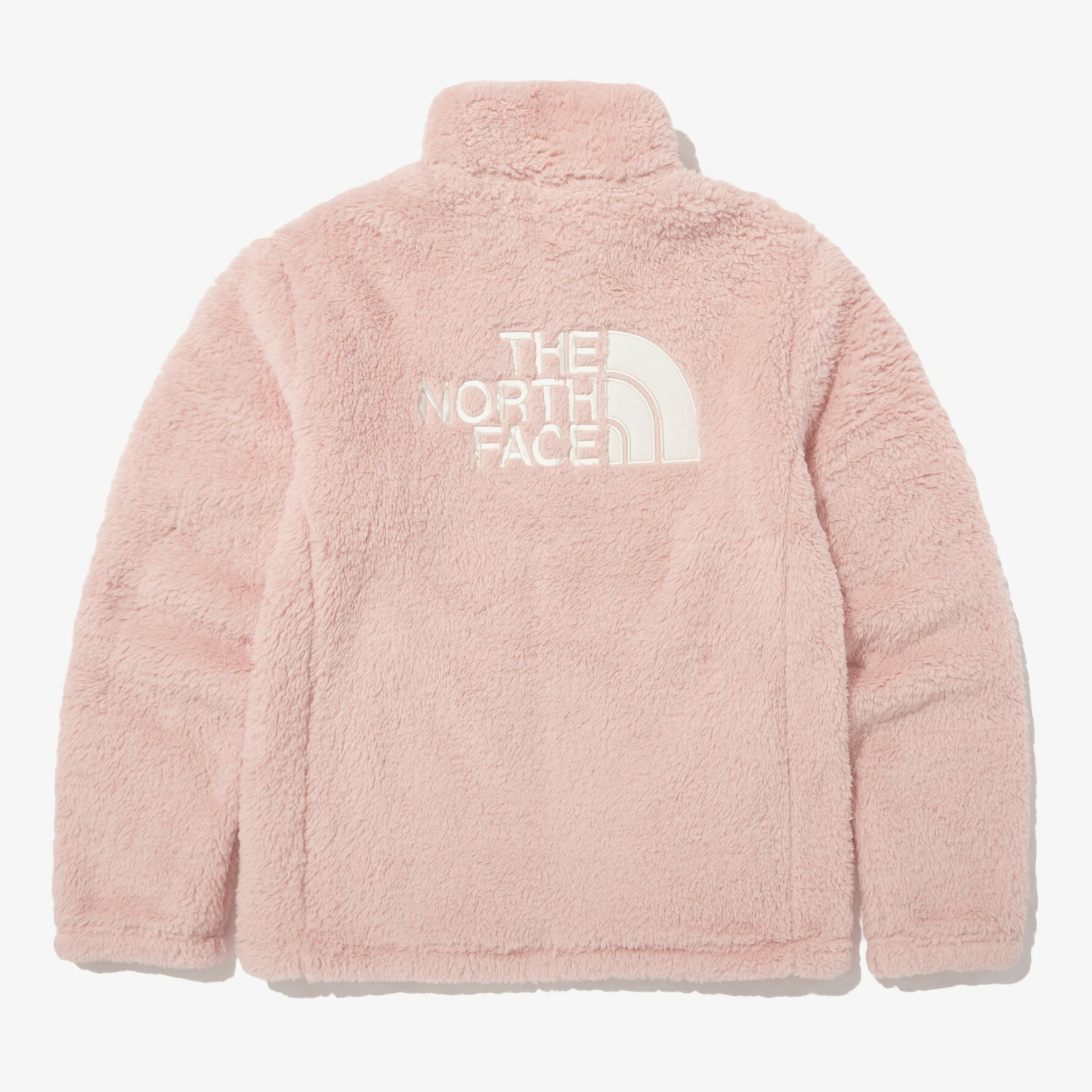 THE NORTH FACE 白標 COMFY FLEECE 絨毛 外套 粉紅 NJ4FN55O