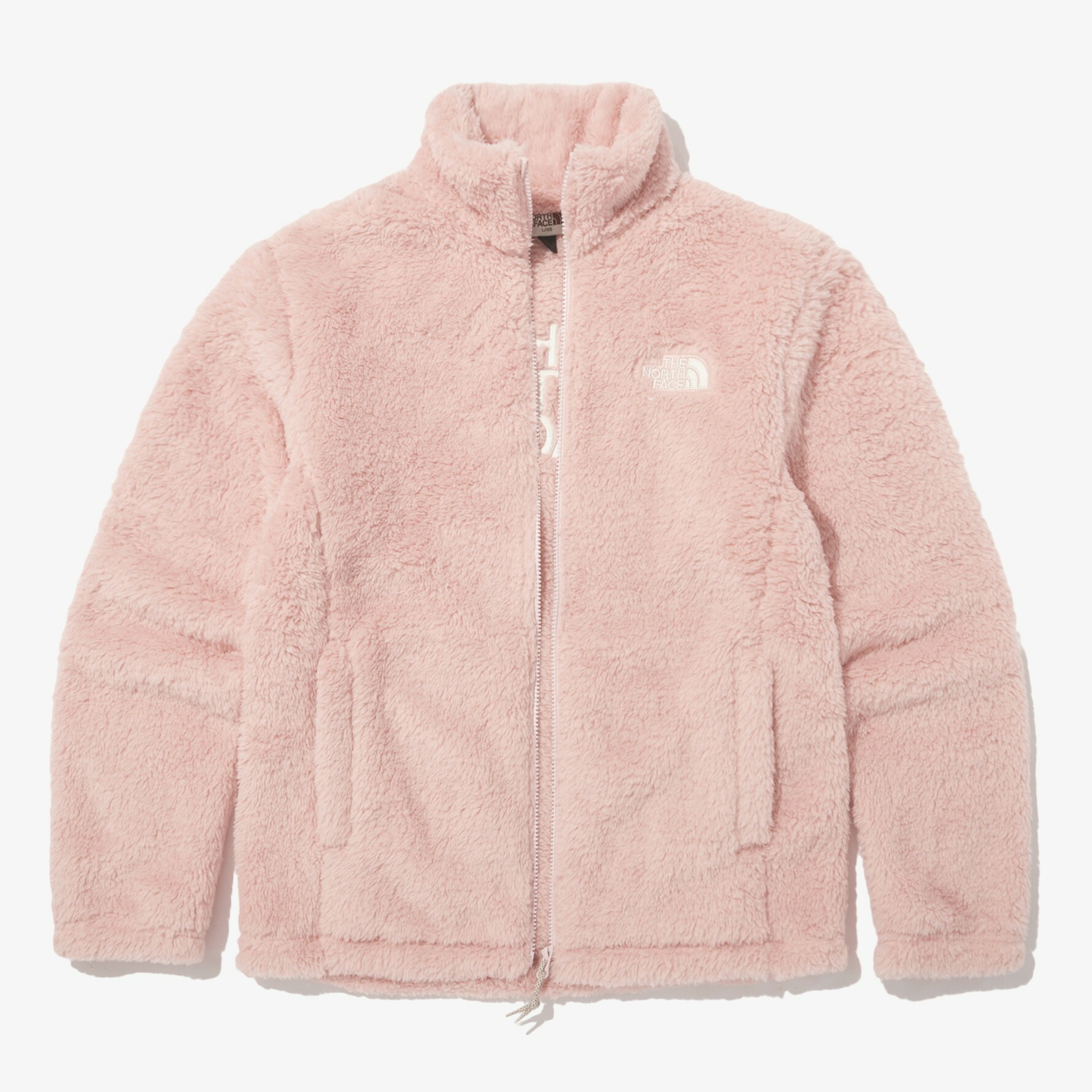 THE NORTH FACE 白標 COMFY FLEECE 絨毛 外套 粉紅 NJ4FN55O