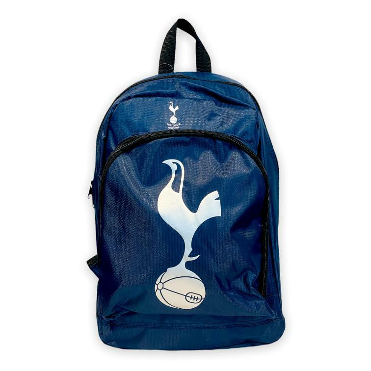 熱刺深藍色銀大會徽背包