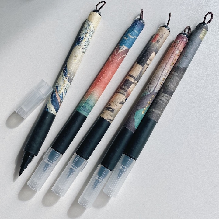 吳竹 美文字硬筆毛筆 浮世繪限量版｜日本Kuretake