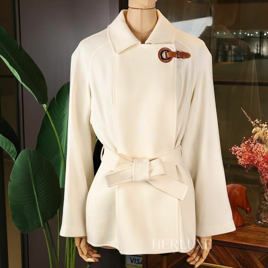 羊絨外套 白色 100% baby cashmere （可預訂size）