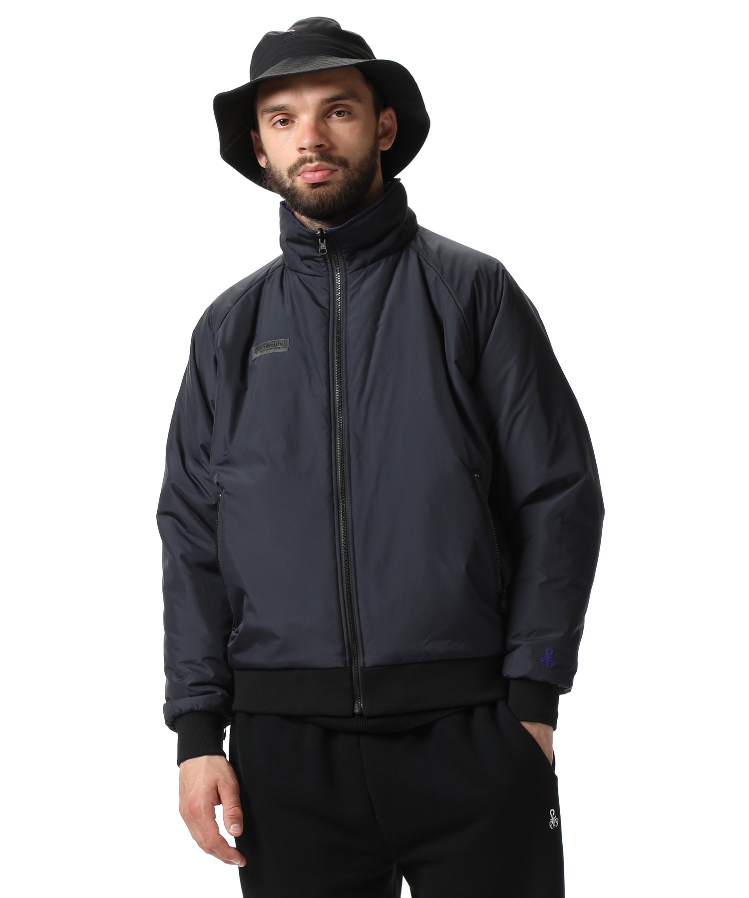 COLUMBIA 哥倫比亞 POWDER KEG INTERCHANGE 雙面外套 黑