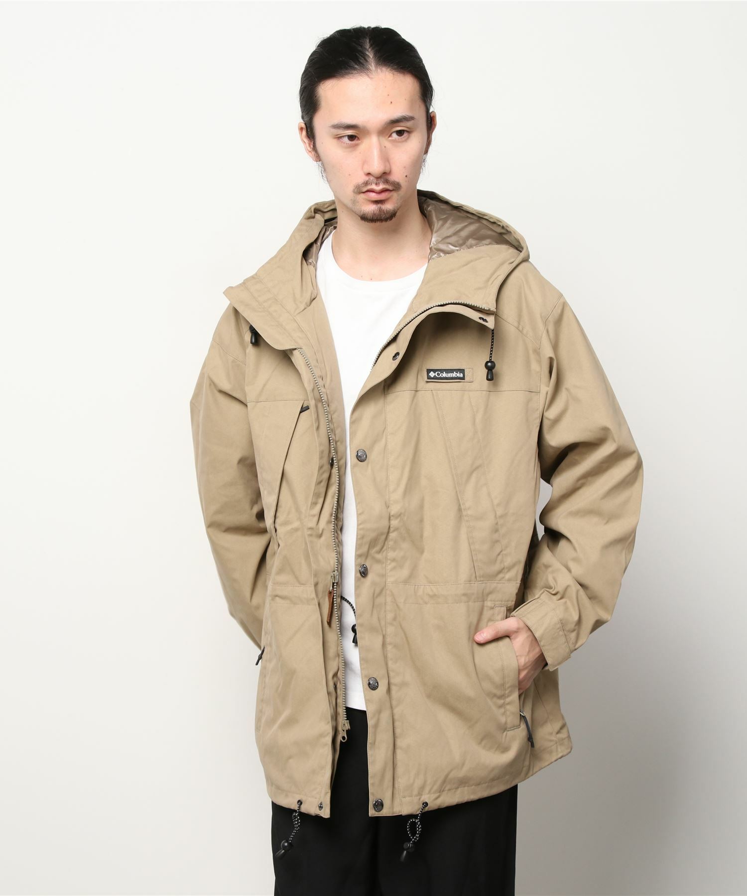 COLUMBIA 哥倫比亞 夾克 風衣 外套 男 淺褐色