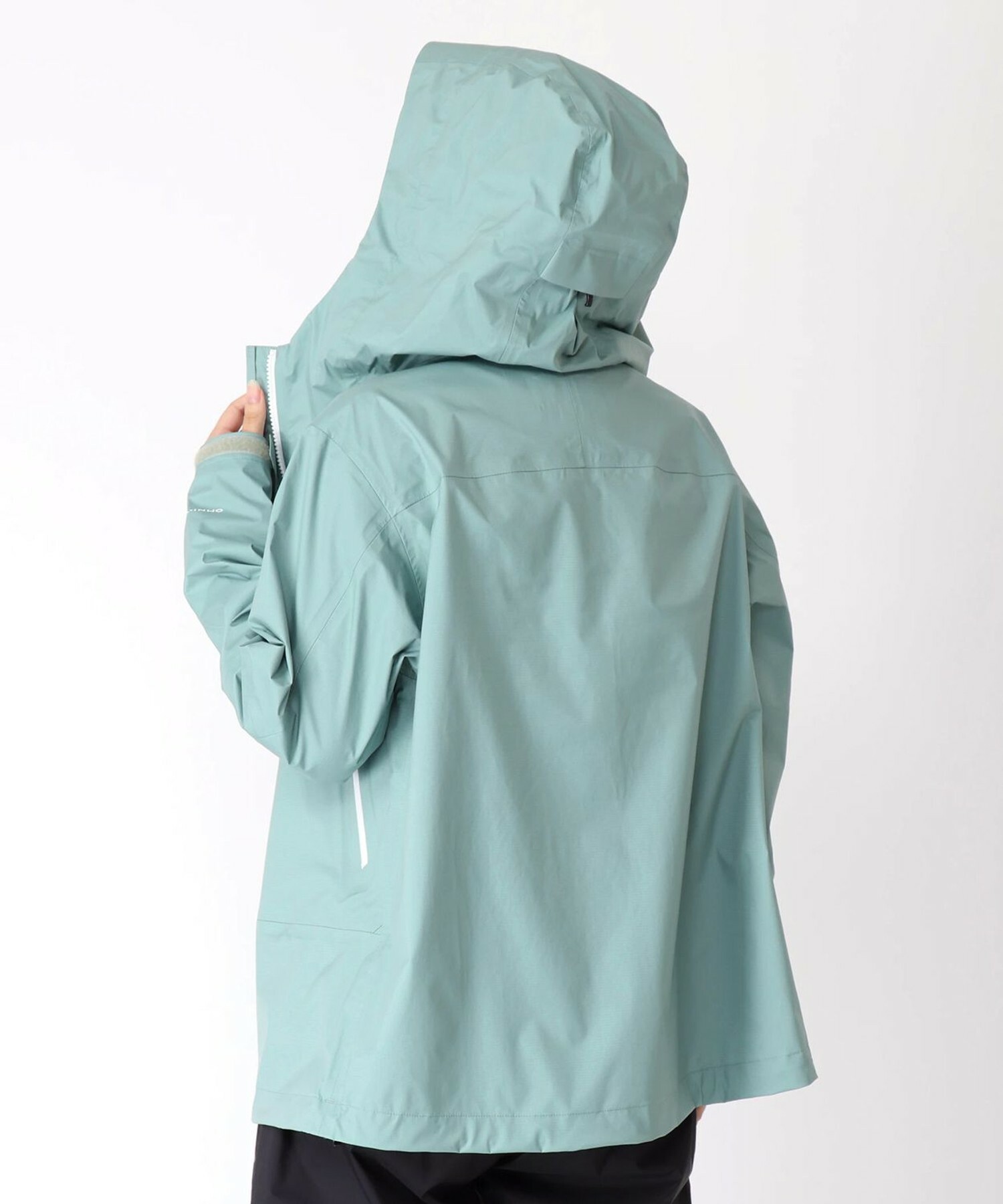 COLUMBIA 哥倫比亞 夾克 風衣 外套 防水 透氣 女 淺綠色