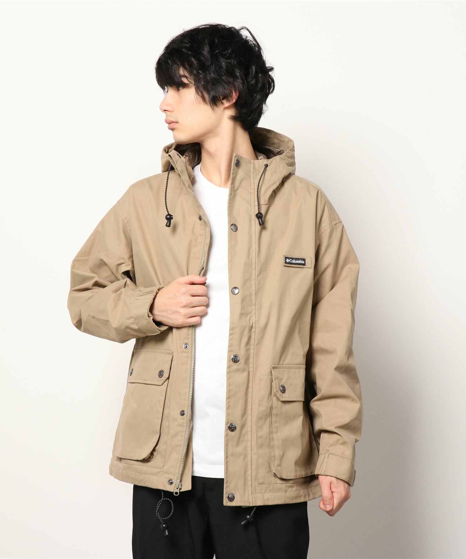 COLUMBIA 哥倫比亞 Morerange 夾克 風衣 外套 男 淺褐色