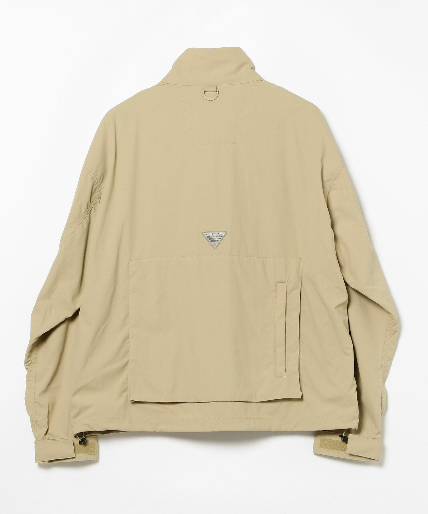 Columbia × BEAMS 哥倫比亞PFG 釣魚夾克外套風衣男淺褐色