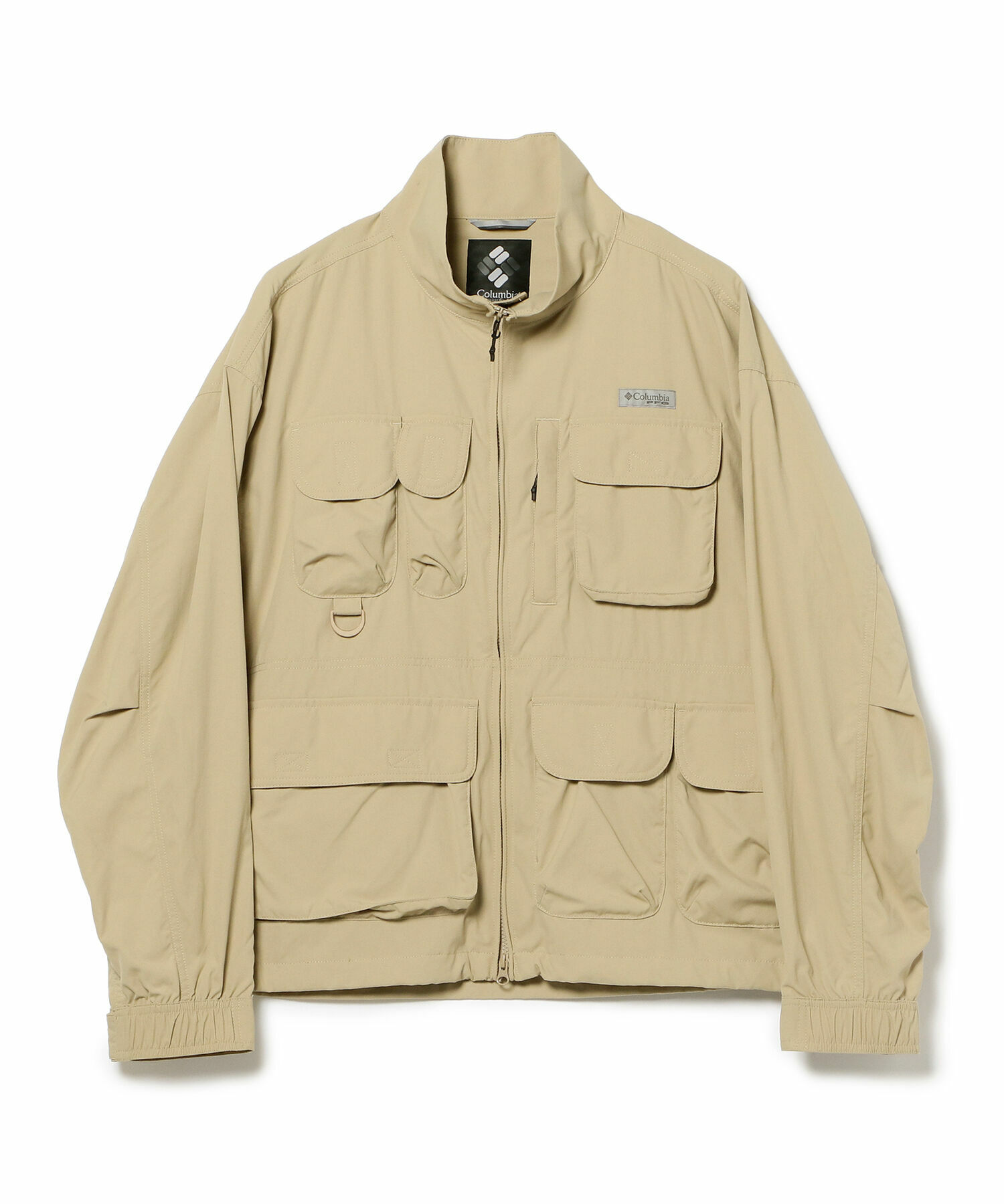 Columbia × BEAMS 哥倫比亞 PFG 釣魚夾克 外套 風衣 男 淺褐色