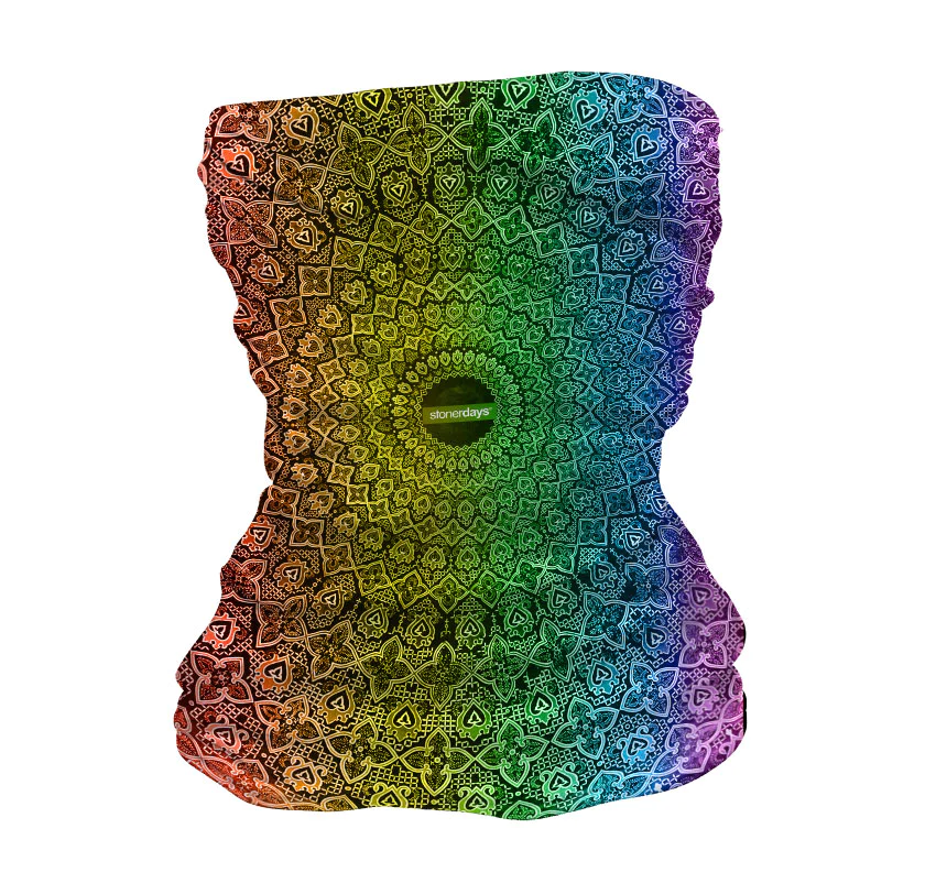 美國StonerDays Sacred Rainbow 420 Neck Gaiter 多功能圍脖(彩虹)