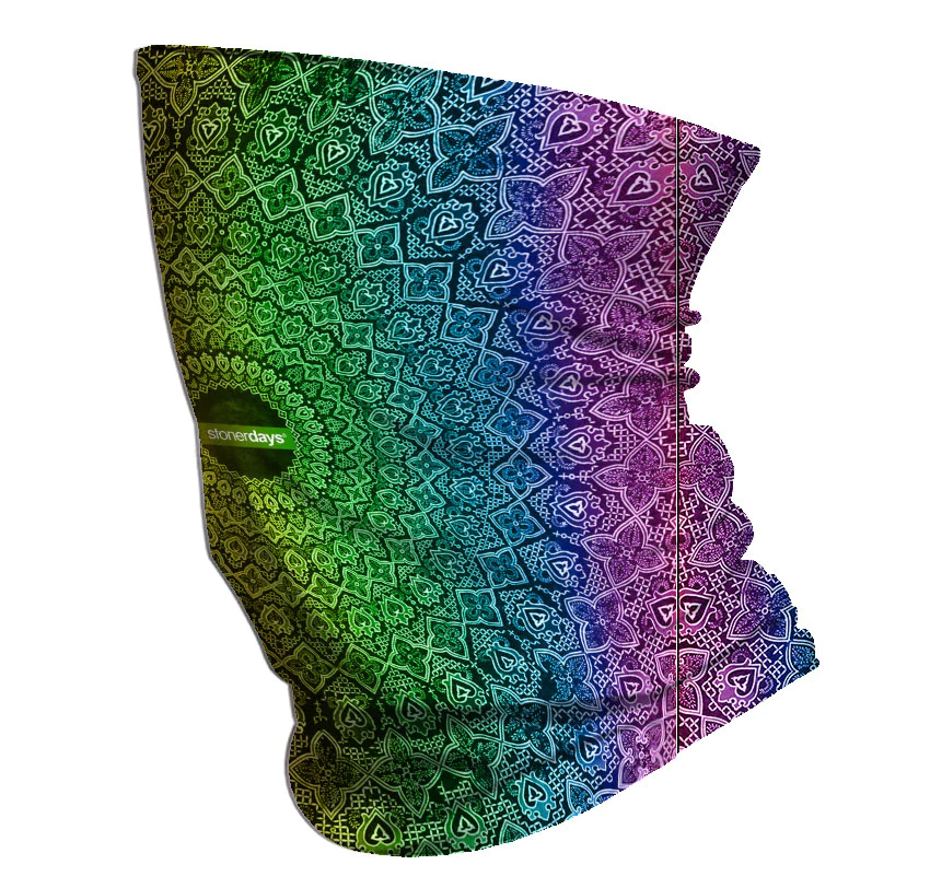 美國StonerDays Sacred Rainbow 420 Neck Gaiter 多功能圍脖(彩虹)