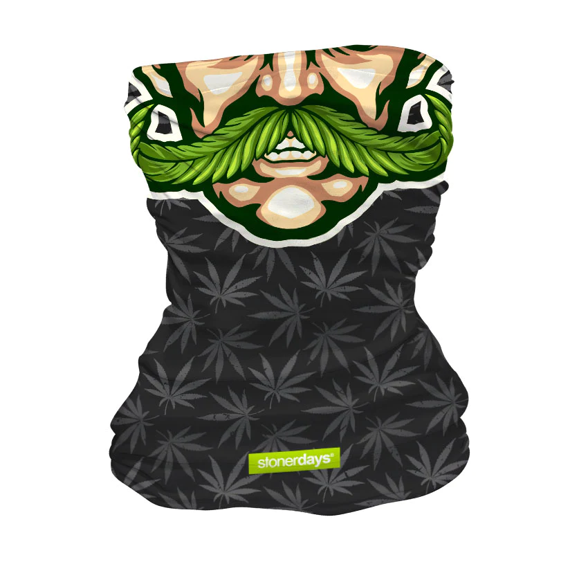 美國StonerDays Weedstache Neck Gaiter 多功能圍脖(鬍子)