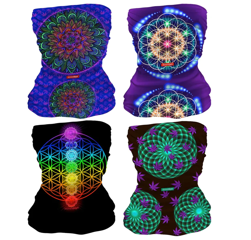 美國StonerDays Mandala Neck Gaiter 多功能圍脖(曼陀羅)