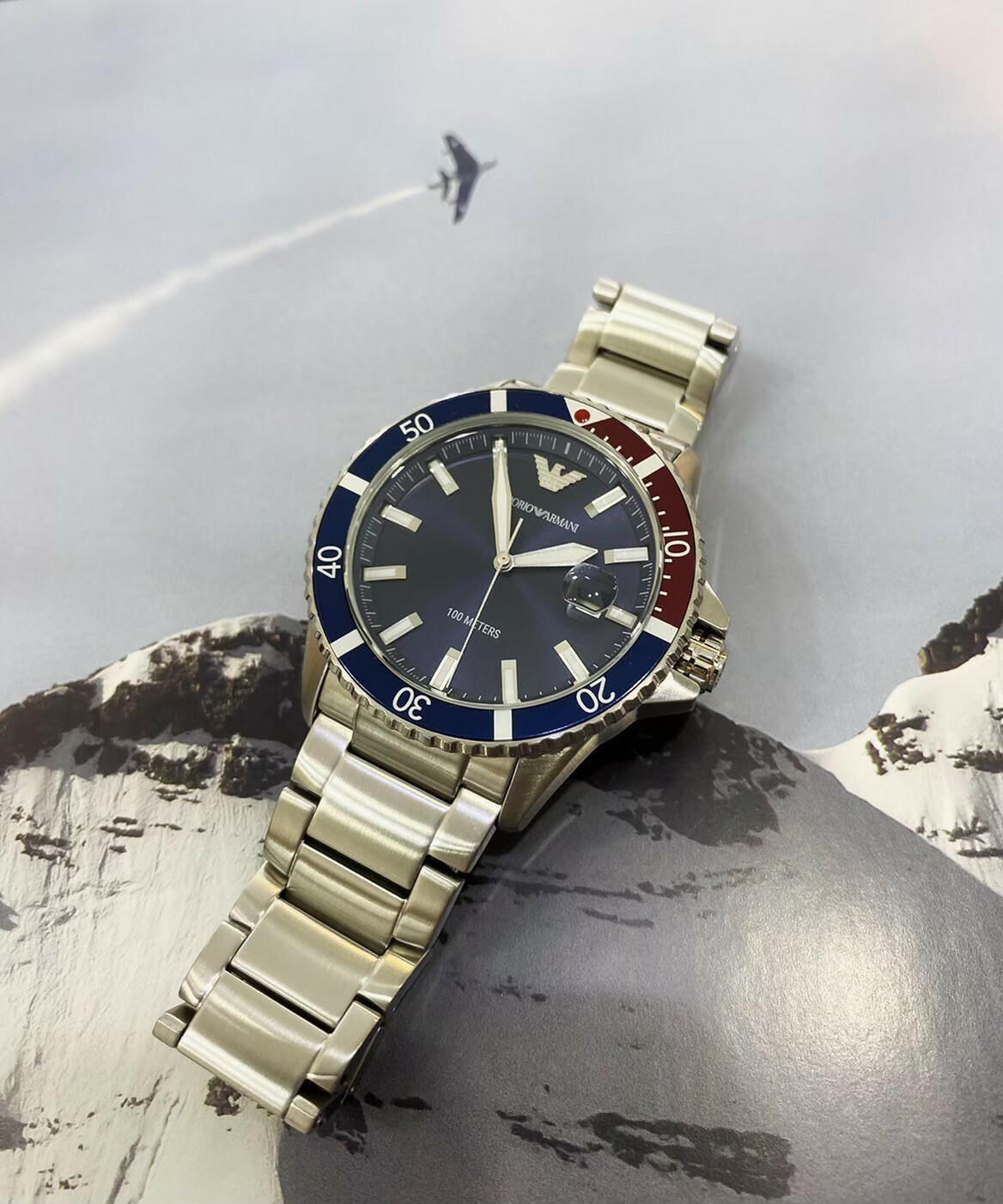 【EMPORIO ARMANI】AR11339 42mm Modern Watch