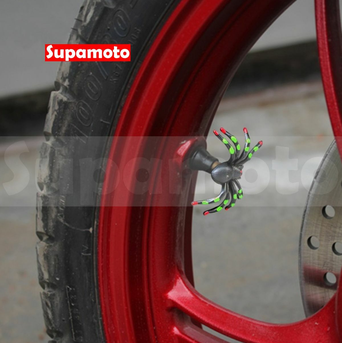 -Supamoto- 蜘蛛 氣嘴蓋 氣嘴頭 造型 鋁合金 海拉 Hellaflush 造型 氣嘴塞 胎壓偵測