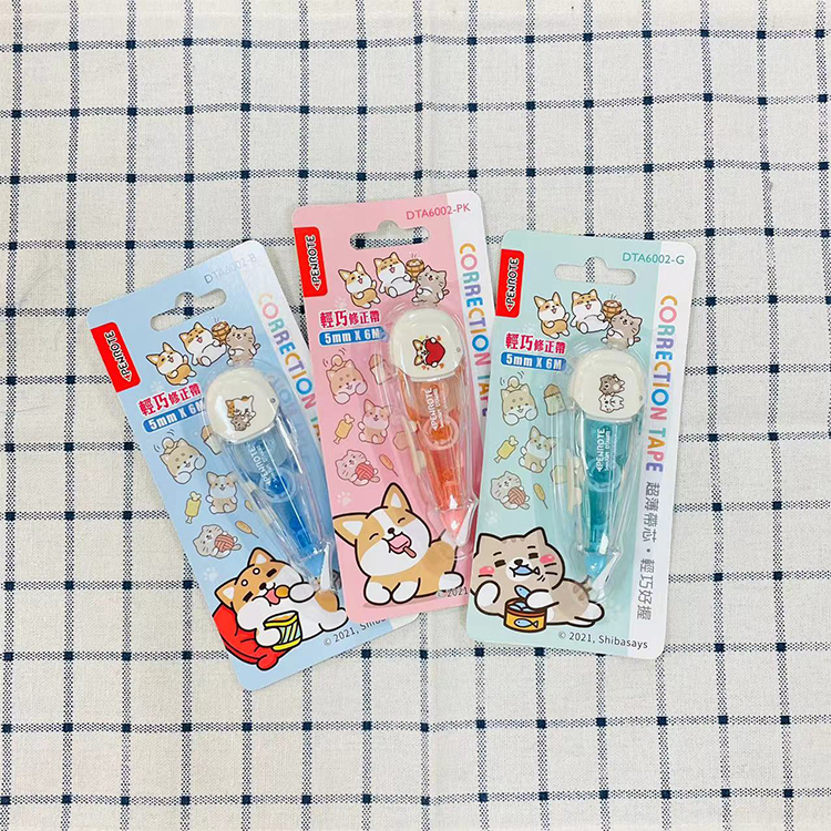 【PENROTE筆樂】柴語錄輕巧修正帶