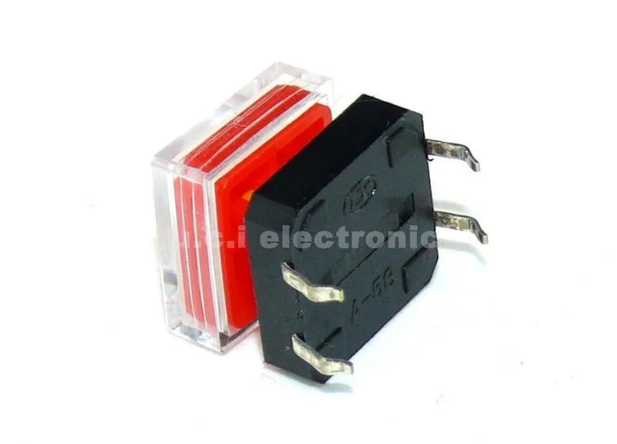 【UCI電子】(H-2) 方形按鍵帽 微動輕觸開關 A14 12*12*7.3方頭專用