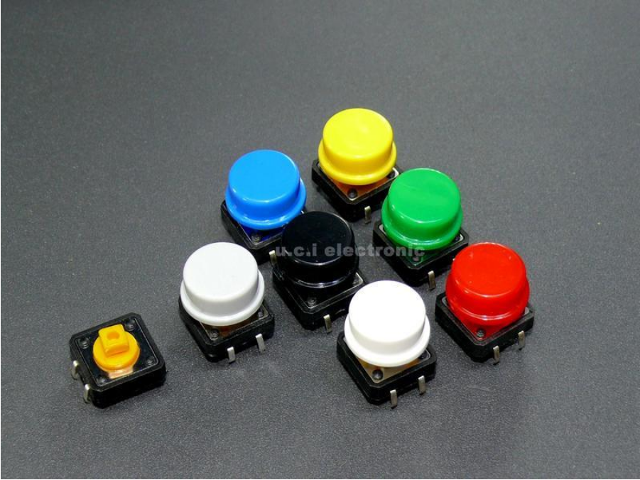 【UCI電子】(H-2) B3F-4055 微動輕觸開關 B3F-4055 按鍵按鈕 12*12*7.3mm