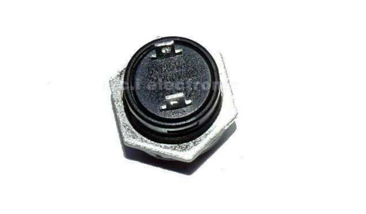 【UCI電子】(2-9) R13-507 紅色 無鎖 16MM自複位按鍵開關 圓形不自鎖按鈕點動開關