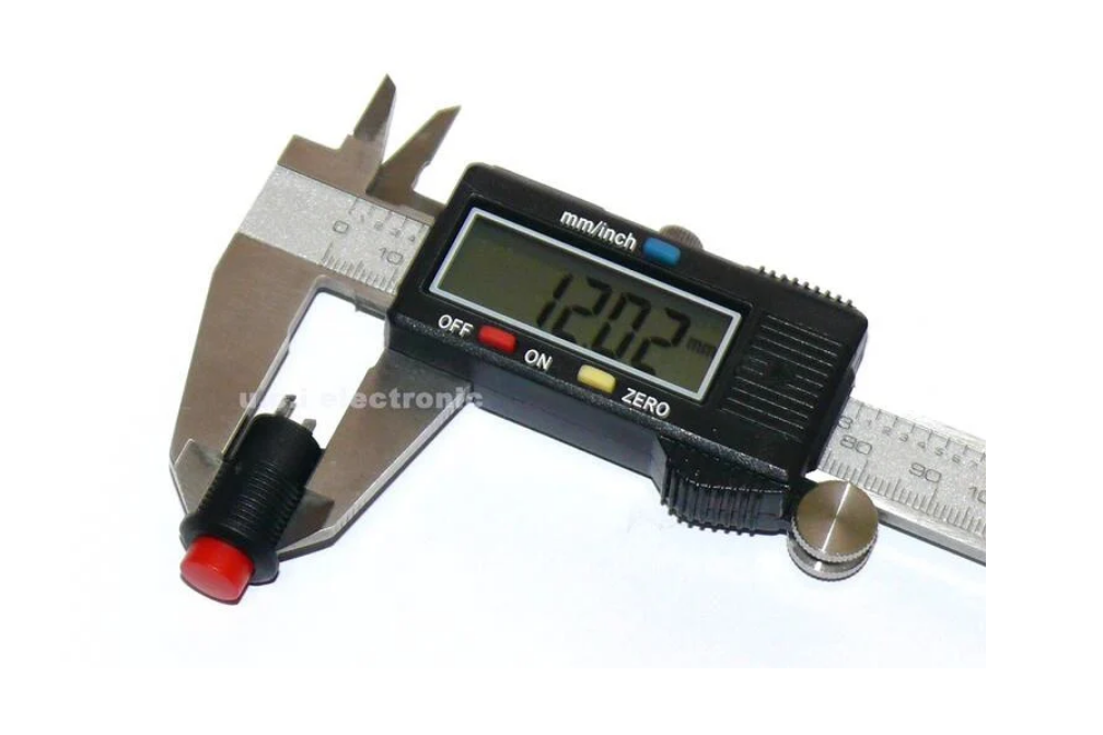 【UCI電子】(2-9) DS-428/425A 紅色 DS428 圓形按鈕開關 帶鎖 自鎖開關