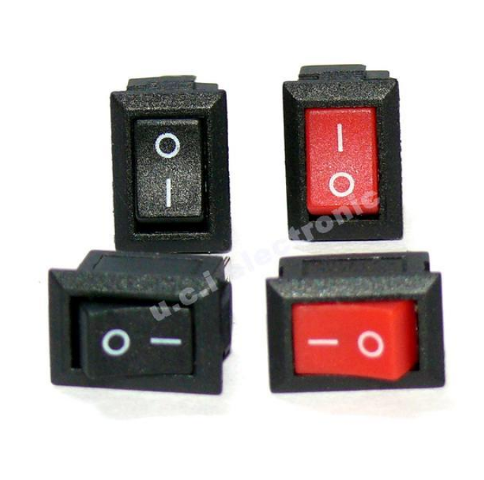 【UCI電子】(H-3) 小船型開關 117S 船形開關 2腳 3腳