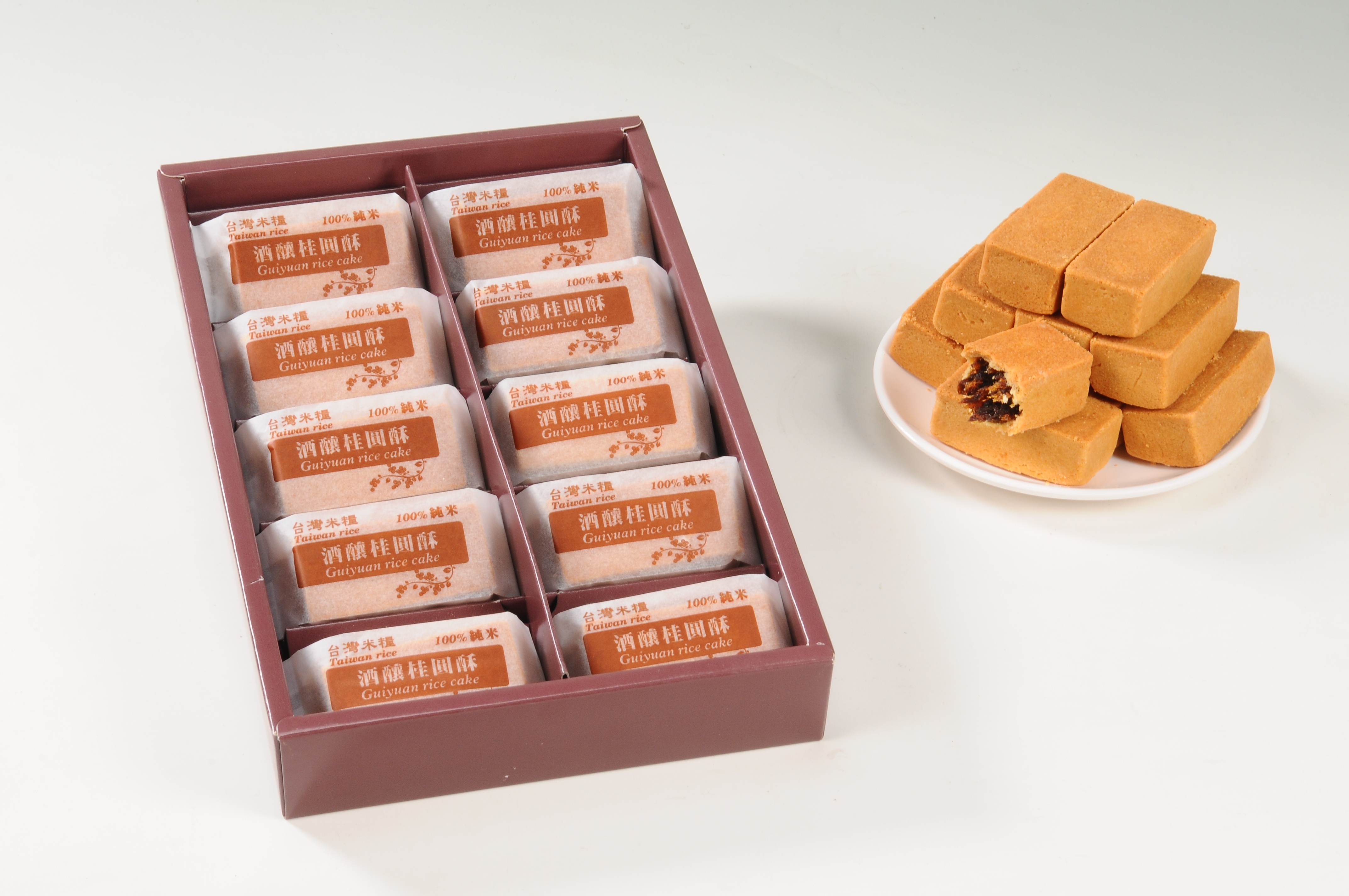 【台灣米師傅】100%純米烘培的酒釀桂圓酥