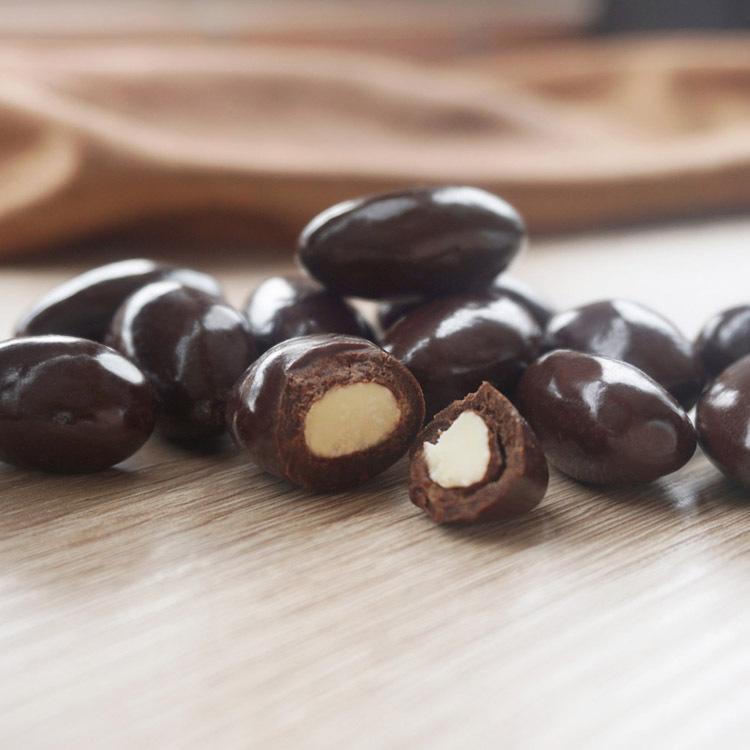 【含餡】70%玫瑰鹽巧克力杏仁豆 180g