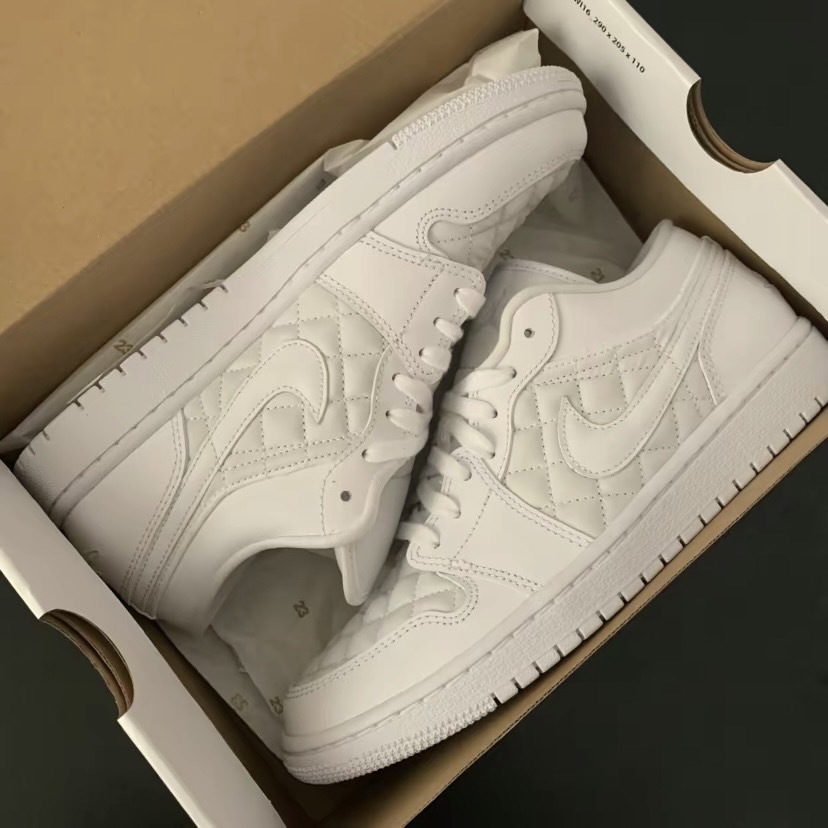 Air Jordan 1 Low Quilted 菱格紋 小香奈兒 低筒