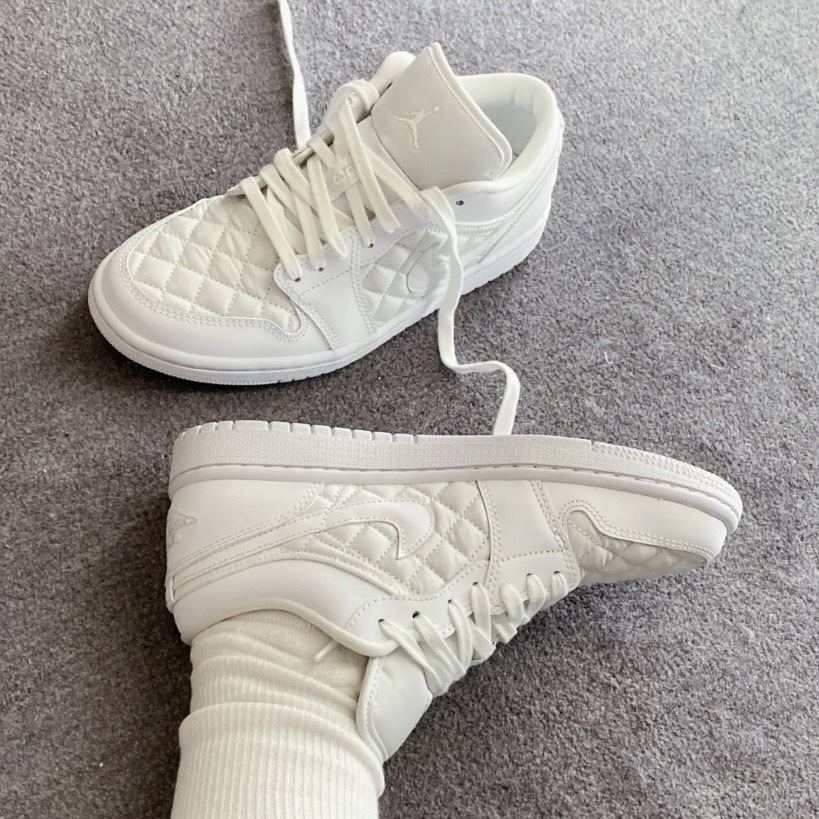 Air Jordan 1 Low Quilted 菱格紋 小香奈兒 低筒