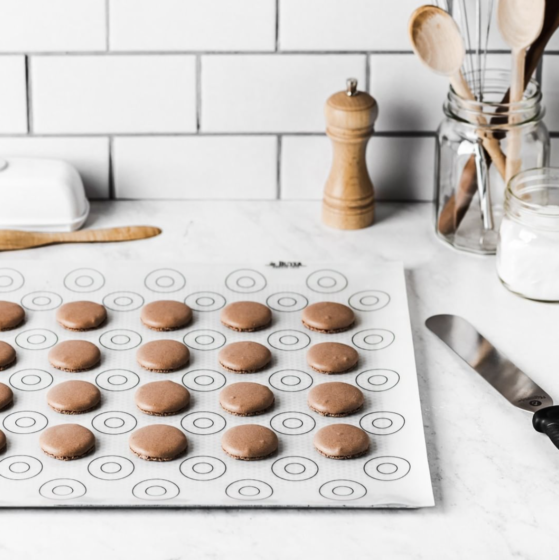 馬卡龍專用不沾材質矽膠烘焙 -40°C~230°C