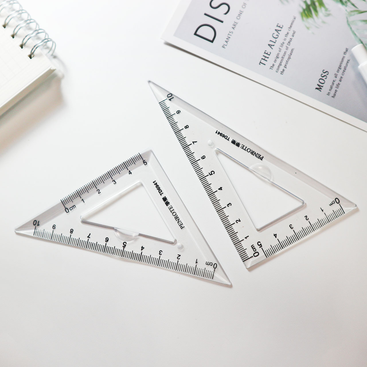 【PENROTE筆樂】軟尺系列 三角板組