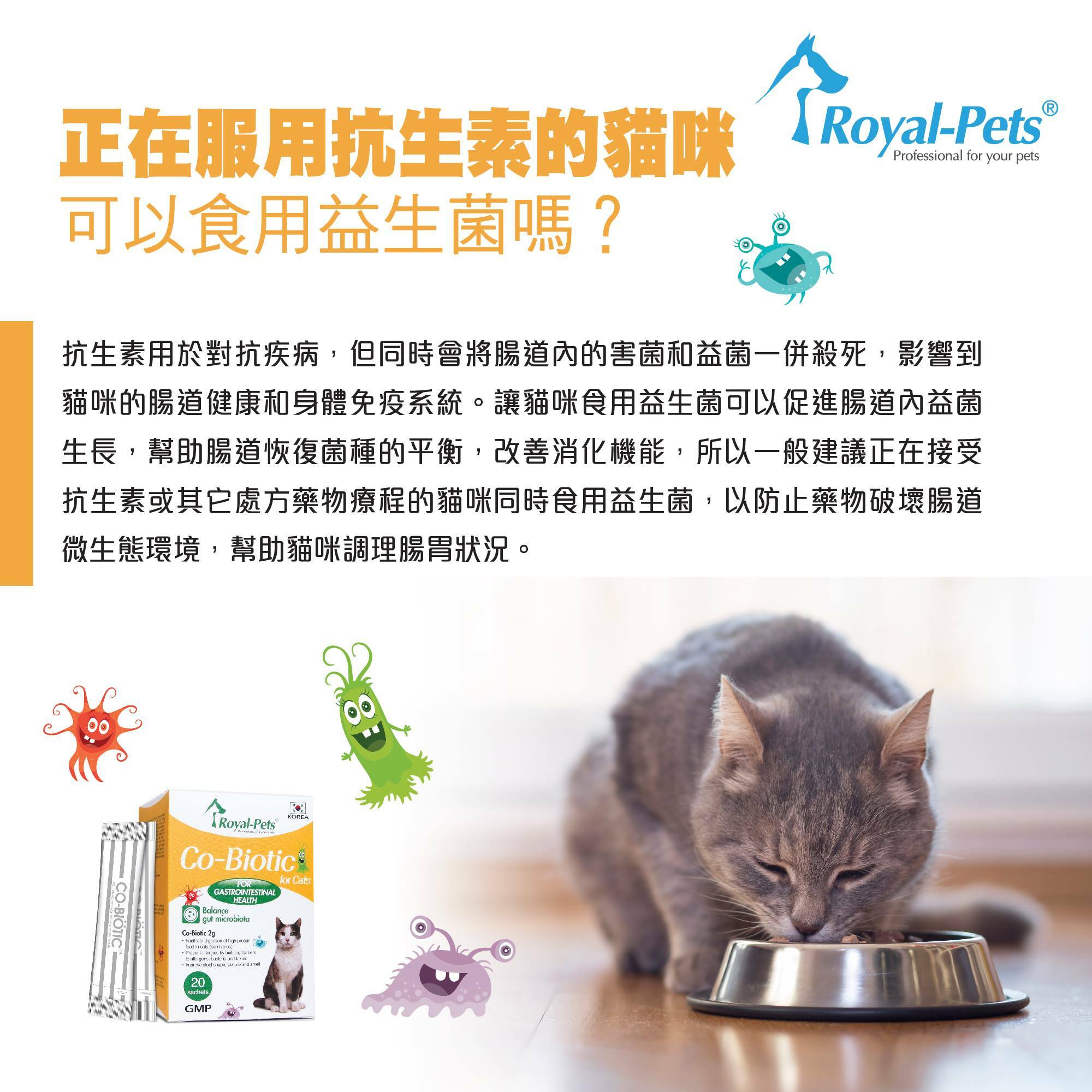 Royal-Pets Co-Biotic 貓用腸胃益生素 (20小包)