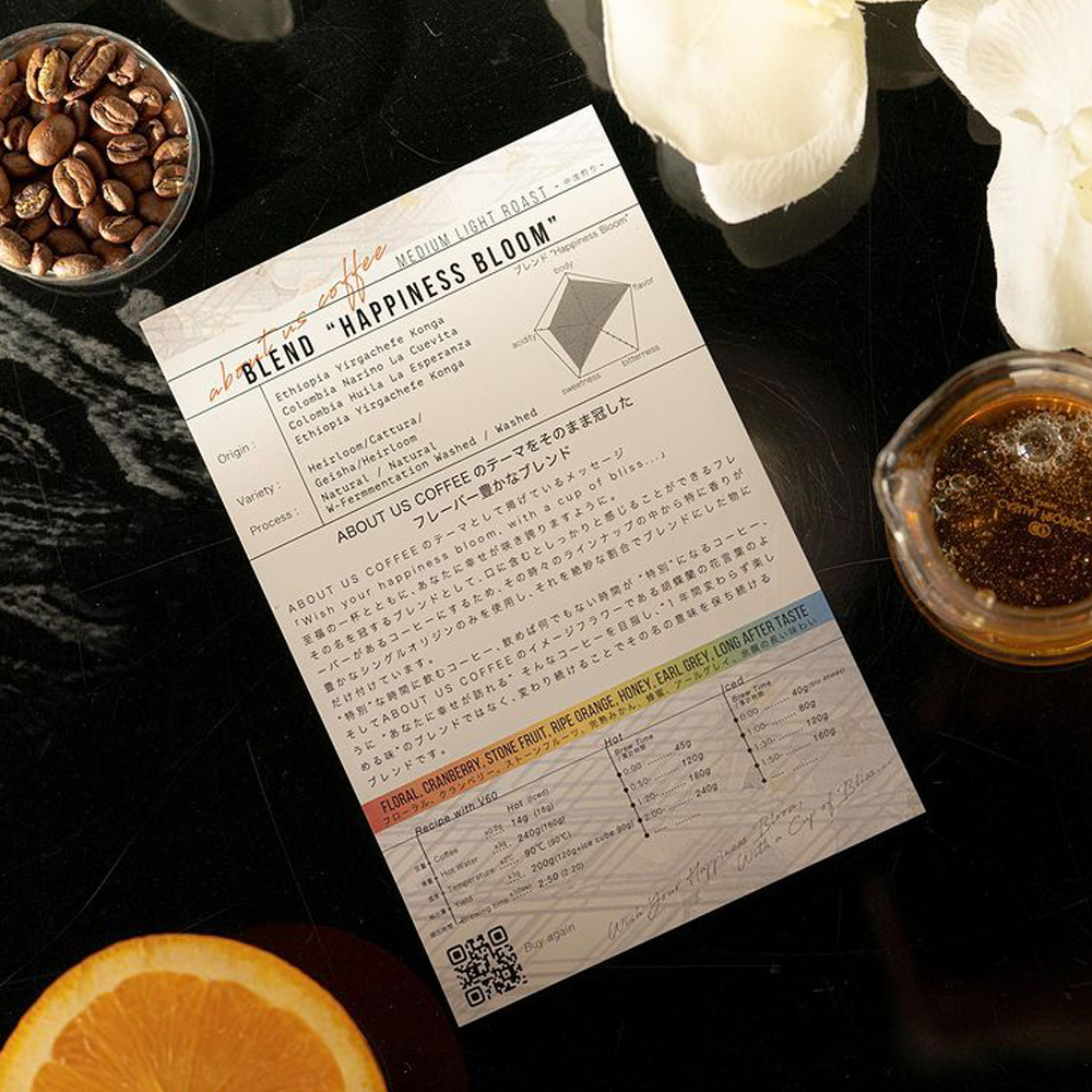 ABOUT US - 咖啡包 桃花朵朵配方