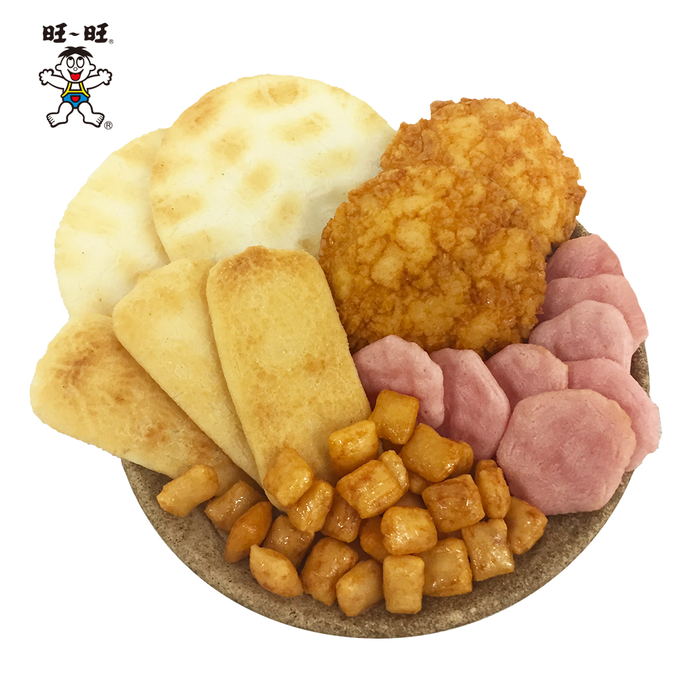 五拜有保庇 綜合米果分享包 225g 【素食】