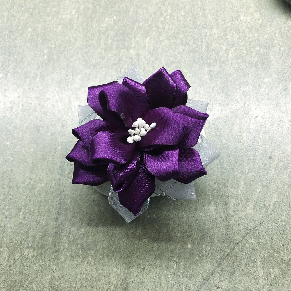 日式多層角花/紫玥/配飾