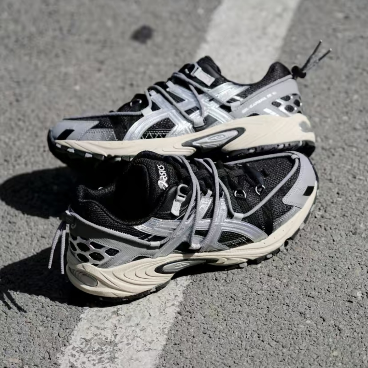 【APAIR】預購 Asics gel-Kahana TR V2 黑銀 1203A259-001
