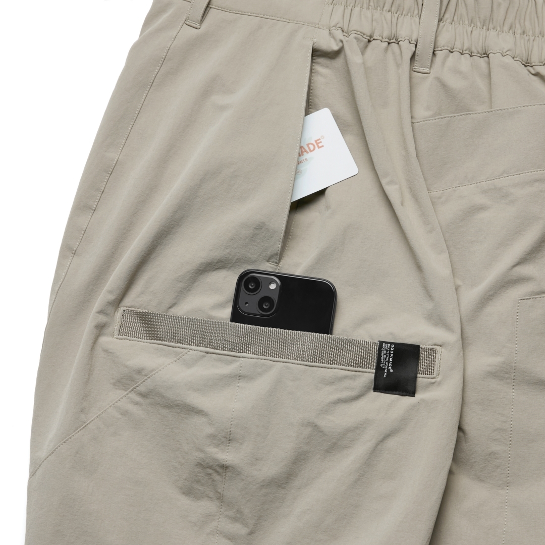 パンツ goopimade Soft Box Basic Pants BATHYAL GOOPiMADE® 22 S/S “BR-03” Soft Box Basic Pants - Bathya