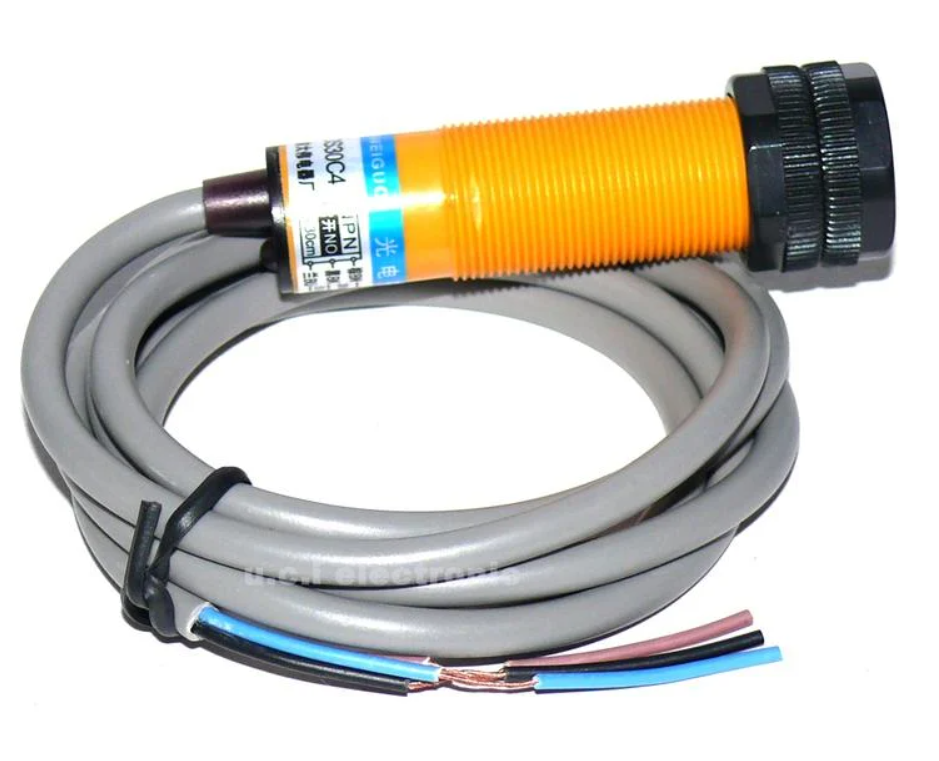 【UCI電子】(K-4)  紅外線感應光電開關E3F-DS30C4接近漫反射式感測器NPN常開三線C1