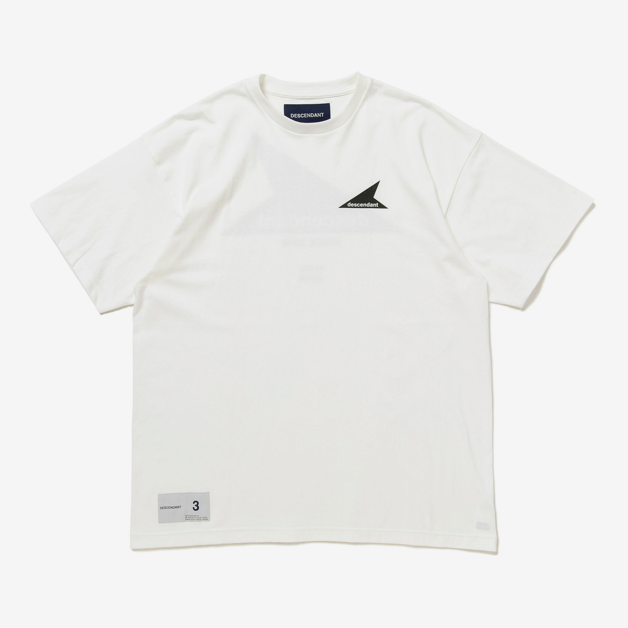 DESCENDANT SS22 CETUS TEE WHITE