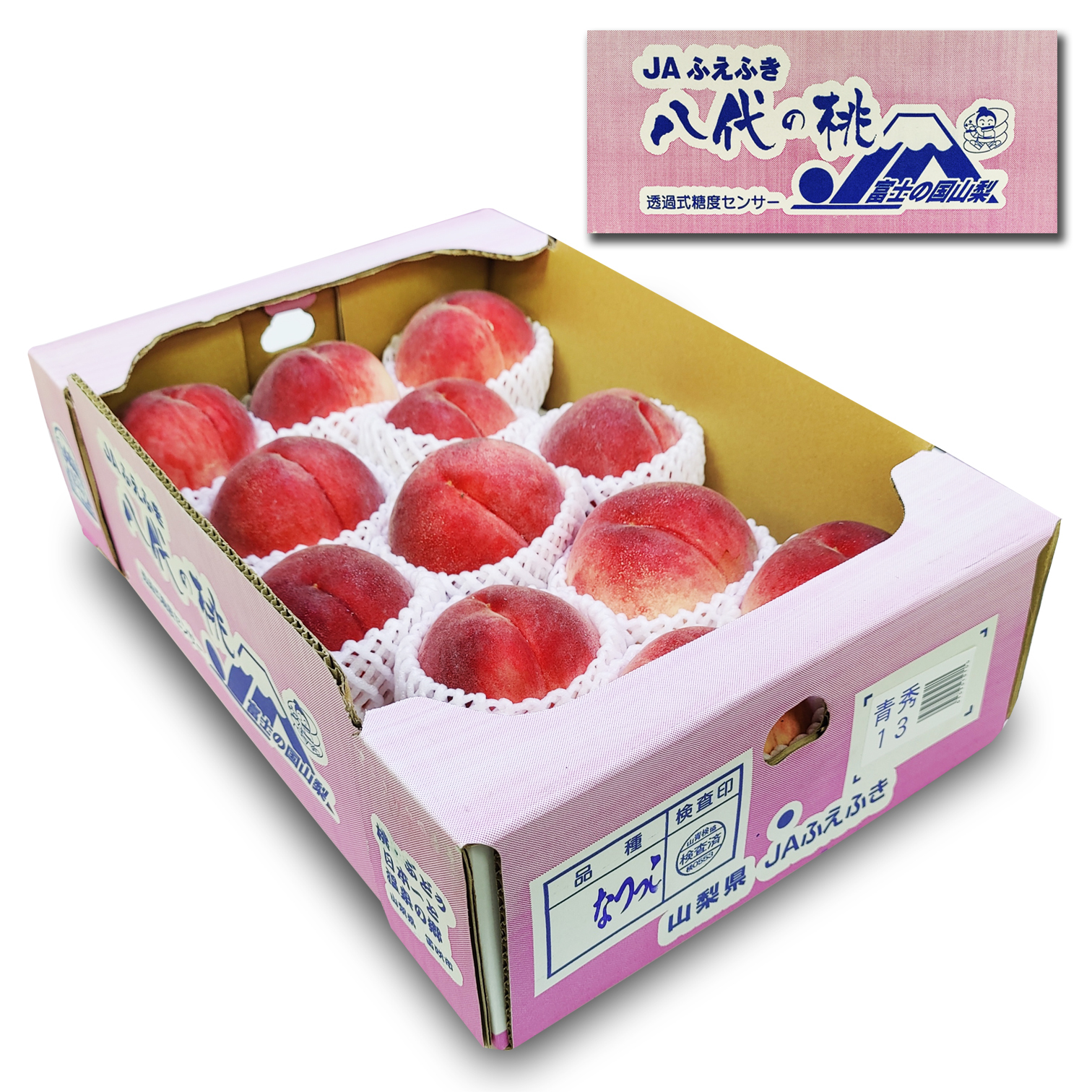 日本山梨縣青秀級水蜜桃 [原箱]