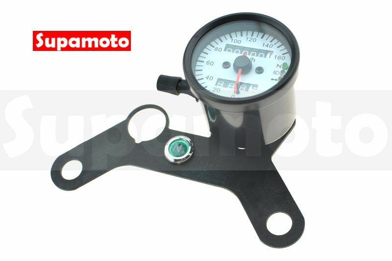 -Supamoto- 復古 錶架 表架 UR12 小表 單表 通用 改裝 電門孔 鎖頭 空檔燈 單錶 檔車