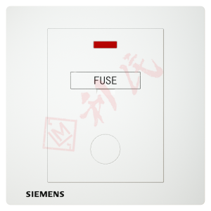 西門子 DELTA®relfa 13A 雙極保險菲士接線蘇(帶霓虹燈指示器)(白)