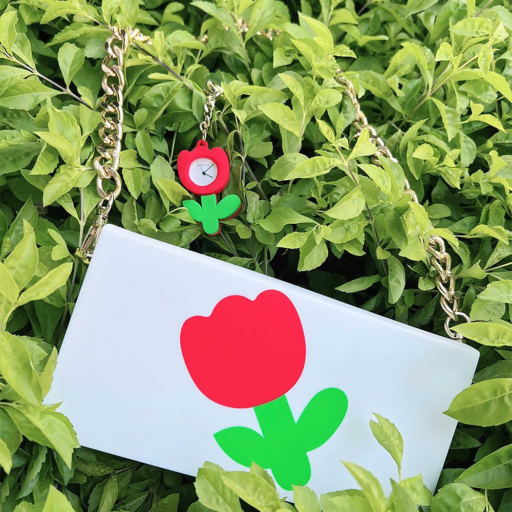 Candies Happy Charm 開心之花時鐘鑰匙圈