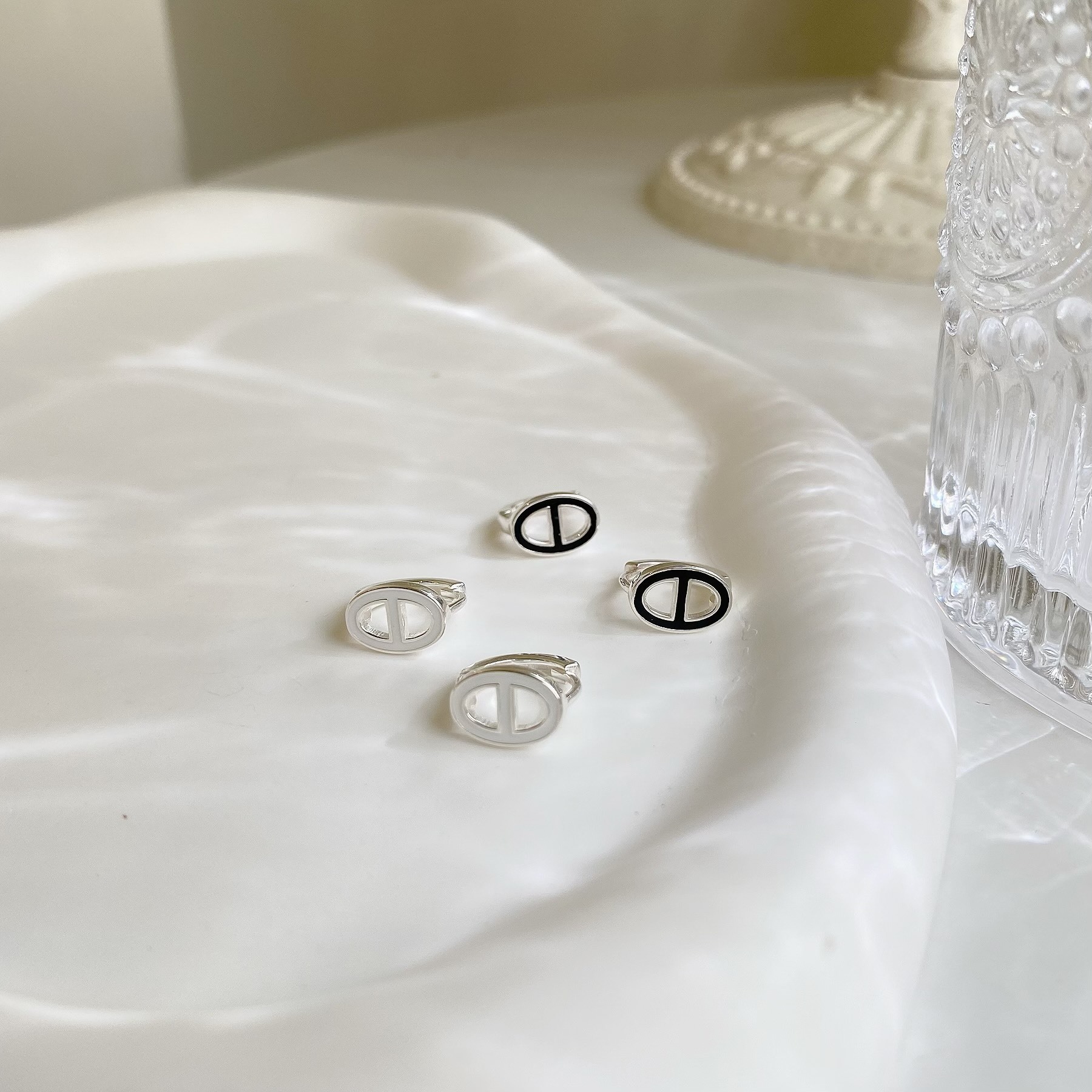 Y164燦爛秘境．豬鼻純銀易扣