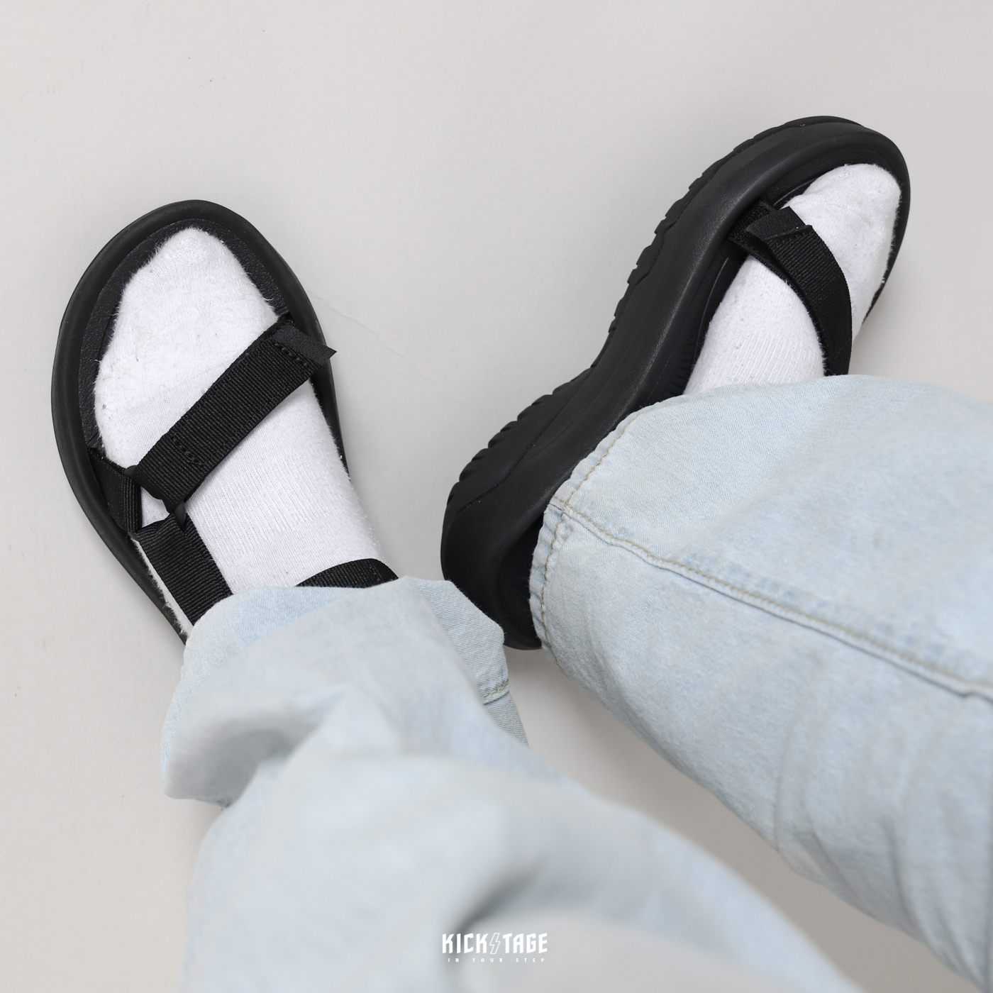 [6折售出無退換] 女鞋 TEVA W HURRICANE XLT2 AMPSOLE 黑色 奶茶色 橄欖綠 織帶 魔鬼氈 運動涼鞋 厚底涼鞋【TV1131270】