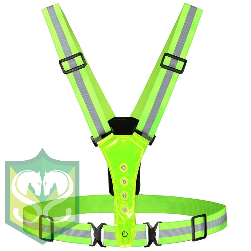 High visibility LED Reflective Sports Safety Belt